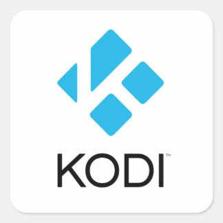 Aangedreven door Kodi Stickers
