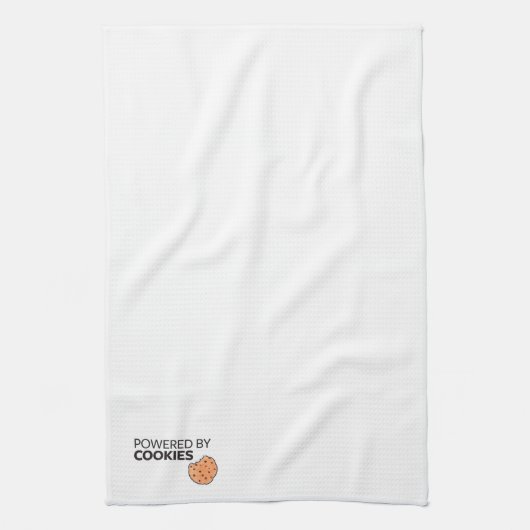 Aangedreven door koekjes theedoek (Verticaal)