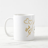 Aangedreven door Koffie & Angst Mok | Grappig Sarc (Links)