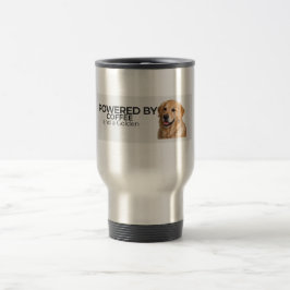 Aangedreven door koffie en een Golden - RVS Reisbeker