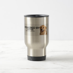 Aangedreven door koffie en een Golden - RVS Reisbeker