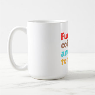 Aangedreven door koffie en klaar om les te geven – koffiemok