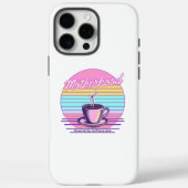 Aangedreven door koffie en liefde | Grappige Moede Case-Mate iPhone Case (Achterkant)