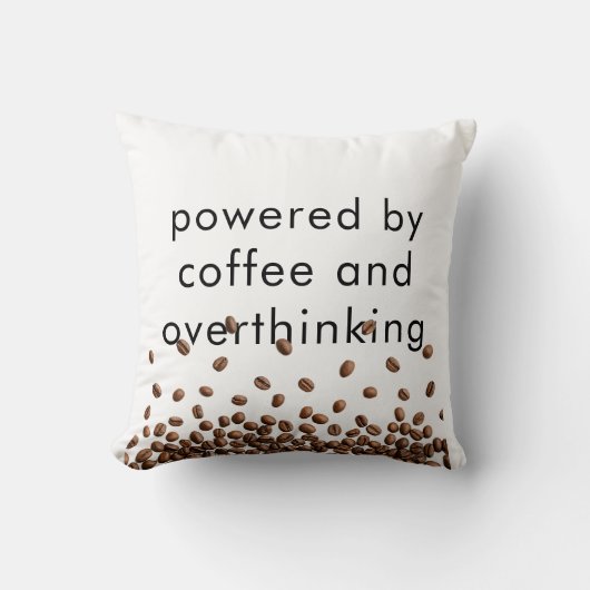 Aangedreven door koffie en overdenken kussen (Voorkant)
