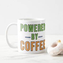 Aangedreven door koffie koffiemok
