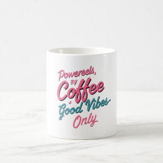 Aangedreven door koffie – Mooie Vibes Mok