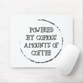 Aangedreven door koffie muismat (Met muis)