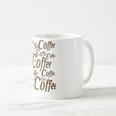Aangedreven door koffie – Ochtendmotivatie Koffiemok (Voorkant rechts)