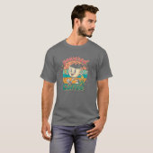 Aangedreven Door Koffie T-shirt (Voorkant volledig)
