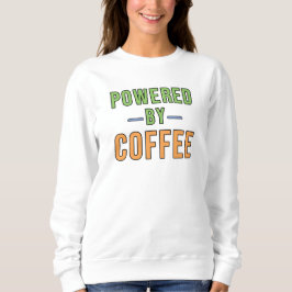 Aangedreven door koffie trui