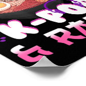 Aangedreven door Kpop en Ramen Kpop Kawaii Anime G Poster (Hoek)