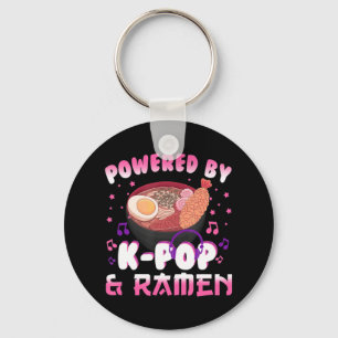 Aangedreven door Kpop en Ramen Kpop Kawaii Anime G Sleutelhanger