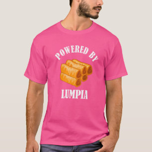 Aangedreven door Lumpia Foodie Filippijns eten T-shirt