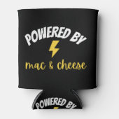 Aangedreven door Mac en Cheese Blikjeskoeler (Voorkant)