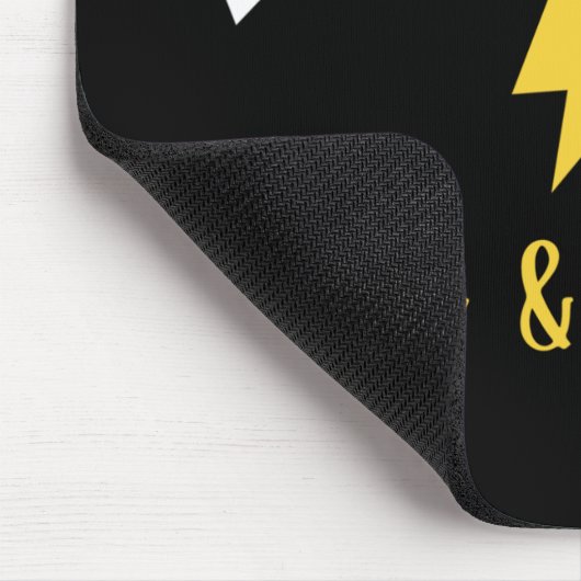 Aangedreven door Mac en Cheese Muismat (Hoek)