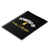 Aangedreven door Mac en Cheese Notitieboek (Linkerzijde)