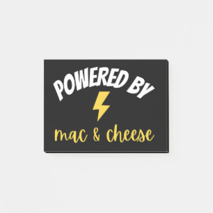 Aangedreven door Mac en Cheese Post-it® Notes