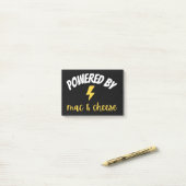 Aangedreven door Mac en Cheese Post-it® Notes (Op bureau)