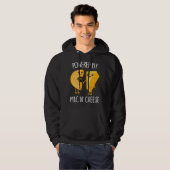 Aangedreven door Mac n Cheese Hoodie (Voorkant volledig)