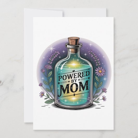 Aangedreven door mama kaart (Voorkant)