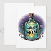 Aangedreven door mama kaart (Voorkant / Achterkant)