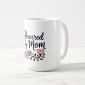 Aangedreven door mama koffiemok (Voorkant rechts)
