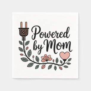 Aangedreven door mama servet
