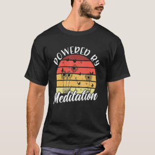 Aangedreven door meditatie Meditatie Spirituele Bo T-shirt