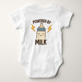 Aangedreven door melk romper (Achterkant)