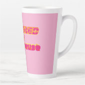 Aangedreven door menopauze 1 latte mok (Rechts)