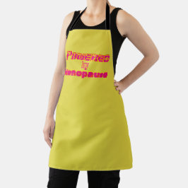 Aangedreven door menopauze 1 schort