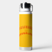 Aangedreven door menopauze 2 waterfles (Achterkant)