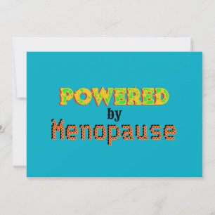 Aangedreven door Menopauze 3 Kaart