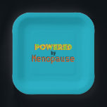 Aangedreven door menopauze 3 papieren bordje<br><div class="desc">Verandering is een krachtig iets. En de verandering is nog krachtiger. We zijn aanpasbaar,  we zijn ervaringszoekers,  geliefden,  vrienden,  vrouwen,  zussen,  tantes en familie. En vooral: moeilijk te verslaan. Raak het feestcircuit met dit levendige feestaccessoire.</div>