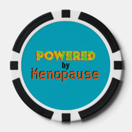Aangedreven door menopauze 3 poker chips