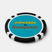 Aangedreven door menopauze 3 poker chips (Enkel)