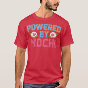 Aangedreven door Mochi Funny Rice Cake Balls Japan T-shirt