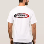 Aangedreven door Nelson Racing Engines T-shirt (Achterkant)