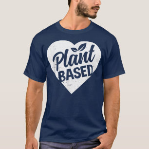 Aangedreven door op Plant gebaseerd dieet Vegan Li T-shirt