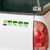 aangedreven door opensuse stickers (Op Truck)