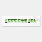 aangedreven door opensuse stickers (Voorkant)
