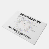 Aangedreven door organische scheikundige krebs-Hum Deurmat (Schuin)