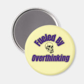 Aangedreven door overdenken – herkenbaar magneet (Voorkant / Achterkant)