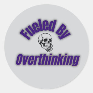 Aangedreven Door Overdenken – Sticker