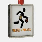 Aangedreven door pannenkoeken metalen ornament (Rechts)