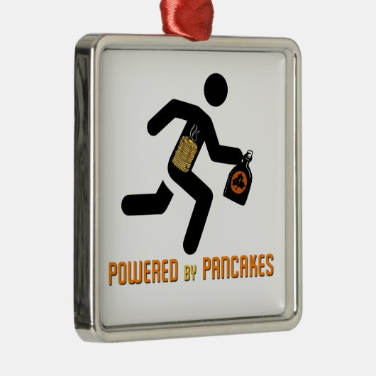 Aangedreven door pannenkoeken metalen ornament (Rechts)