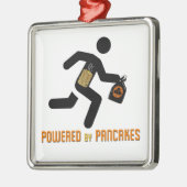 Aangedreven door pannenkoeken metalen ornament (Links)