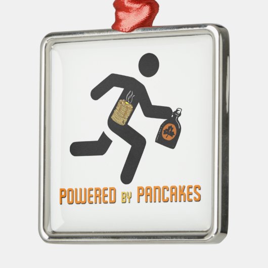 Aangedreven door pannenkoeken metalen ornament (Links)