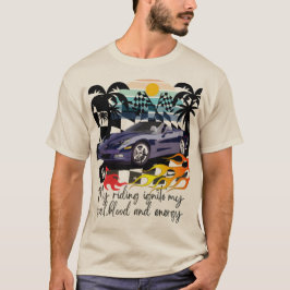 Aangedreven door passie, perfecte verjaardagscadea t-shirt