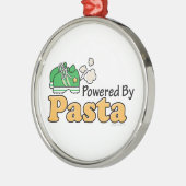 Aangedreven door pasta-versiering metalen ornament (Links)